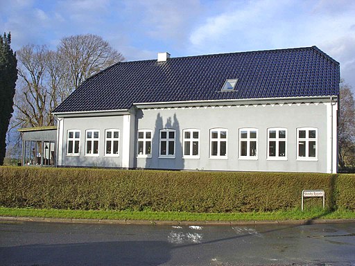 Tidligere Løjt Skovby Station på Skovby Bygade 2