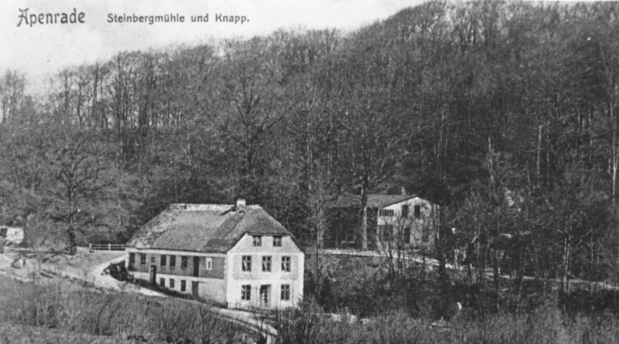 Stenbjerg Mølle - foto fra Løjt Lokalhistoriske forening